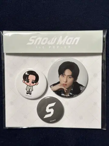 [ 새상품 ] SnowMan POP-UP 캔배치 메구로 렌
