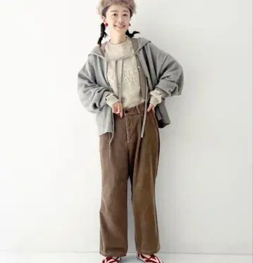 네스트로브 nest Robe 파우더w 후드 리본 가디건 새상품급