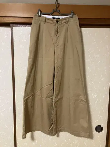Johnbull 베이지 치노 와이드 팬츠 새상품급!