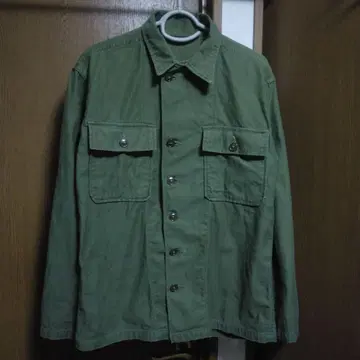 레어 OG-107 1st 50s 유틸리티 셔츠 미군 밀리터리