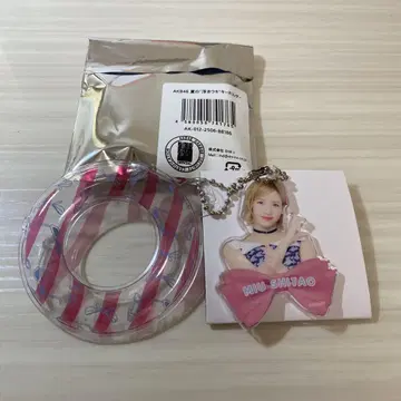 시타오 미우 AKB48 여름 낚시찌 키링 랜덤
