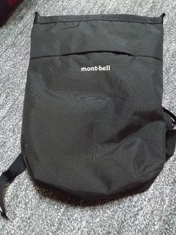 mont-bell 블랙 백팩 ( 남성용, 여성용 )
