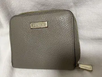 FURLA 접이식 지갑 그레이지