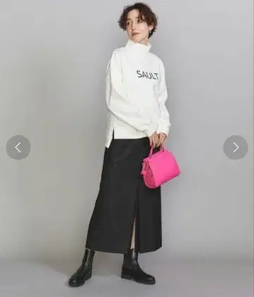 BEAUTY&YOUTH UNITED ARROWS 프론트 슬릿 스커트