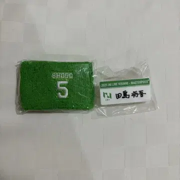 INI 타지마 쇼고 리스트 밴드 명찰