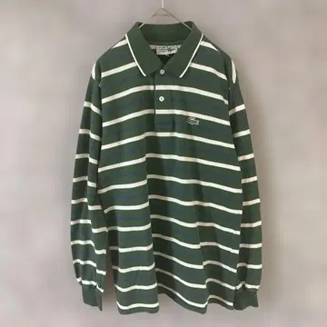 CHEMISE LACOSTE 빈티지 긴팔 피케 셔츠 4 사이즈