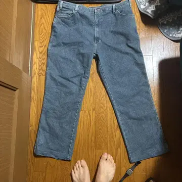 Dickies 스트레이트 데님 팬츠 파랑