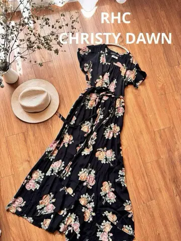 RHC CHRISTY DAWN 롱 드레스 롱 원피스 꽃무늬