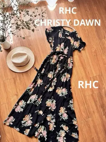 RHC CHRISTY DAWN 롱 드레스 롱 원피스 꽃무늬