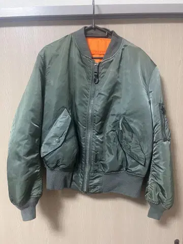 80s 90s ALPHA MA-1 플라이트 자켓 M