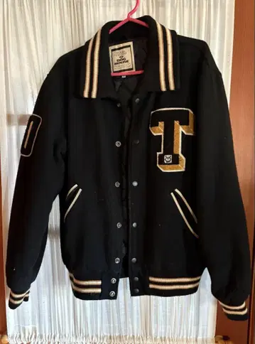 DOG HOUSE 바시티 자켓 L 빈티지