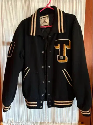 DOG HOUSE 바시티 자켓 L 빈티지