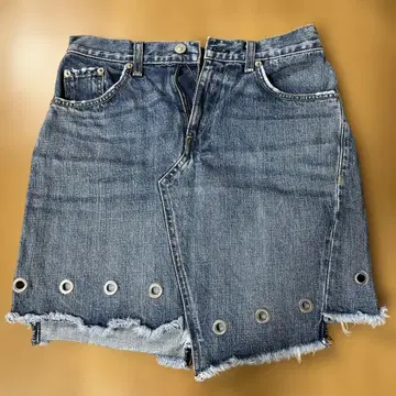 RAG&BONE/JEAN 러그앤본 여성용 미니 스커트 데님