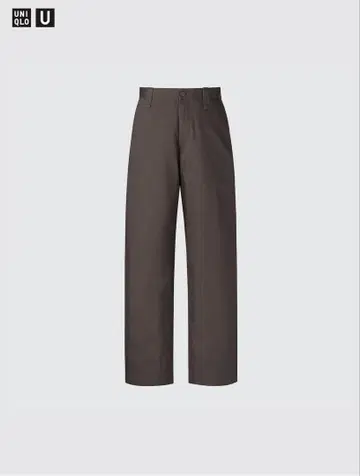 UNIQLO U 와이드 핏 치노 긴 길이