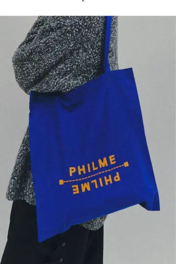 PHILME 토트백 파란색