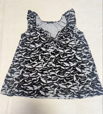 Hysteric Glamour 박쥐 패턴 슬리브리스