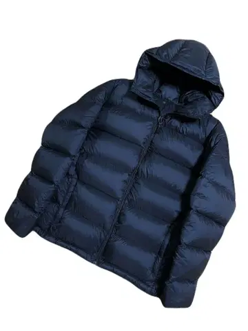 새상품급 무인양품 후디드 다운 자켓 M MUJI LABO
