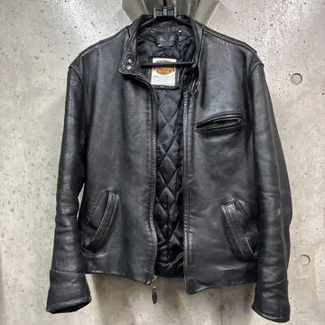 할리데이비슨 싱글 라이더 자켓 가죽 자켓 80s 당시 제품