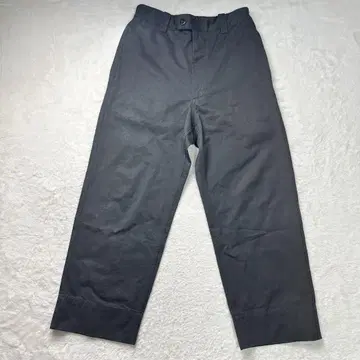 24SS MHL. 코튼 팬츠 에크루 그레이 L