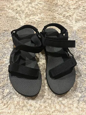 TEVA(테바) 샌들 22.0cm 블랙