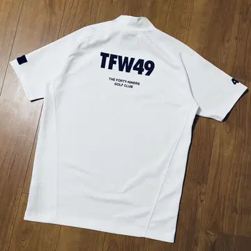 TFW49 모크넥 T셔츠 화이트 5 junhashimoto