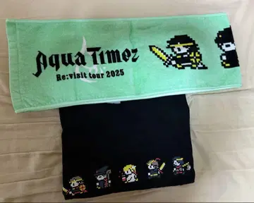 AquaTimez Re:visit tour 티셔츠&머플러 타월