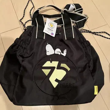 PEANUTS 75주년 스누피 2WAY 토트백 숄더백