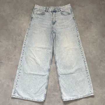 H&M 배기 데님 팬츠 와이드 초와이드 Y2K BAGGY BN02