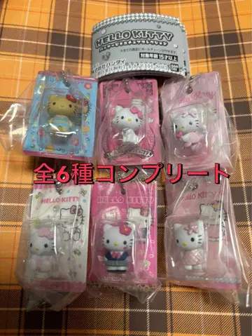 가챠 HELLO KITTY 패키지 미니어처 컬렉션 전 6종