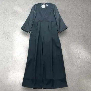 택 포함 에메 aime anche 블랙 드레스 팬츠 올인원 L