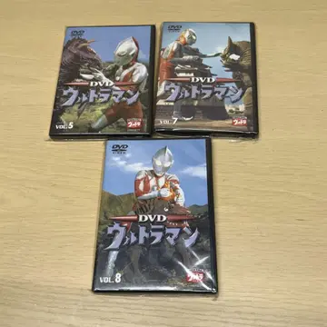 셀판 DVD 울트라맨 VOL.5.7.8 작동 확인 완료