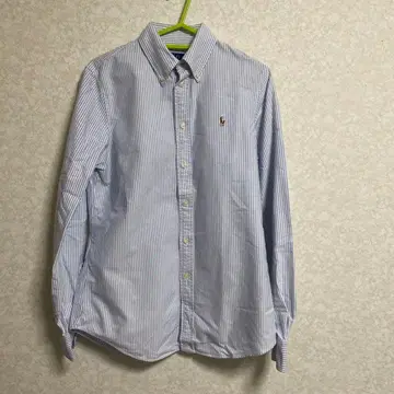 폴로 랄프로렌 스트라이프 긴팔 셔츠 여성용 S