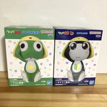 개구리 중사 케로로 피규어 2체