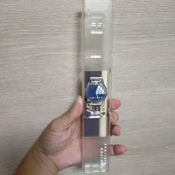 유나이티드 항공 블루 아날로그 시계