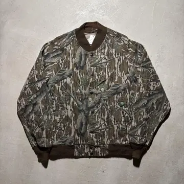 80s Mossy Oak 리얼 트리 카모 블루종 MA-1 빈티지