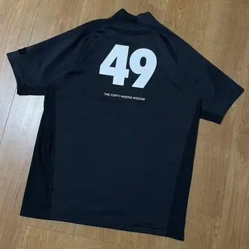 TFW49 모크넥 T셔츠 블랙 XL junhashimoto