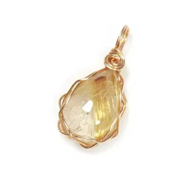 루틸 쿼츠 펜던트 탑