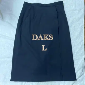 DAKS L 사이즈 랩스커트