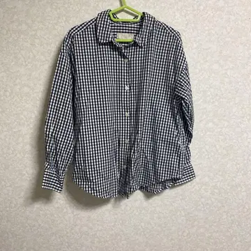 B:MING by BEAMS 깅엄 체크 긴팔 셔츠 여성용 S