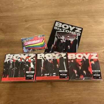 BOYZ SixTONES 3매조