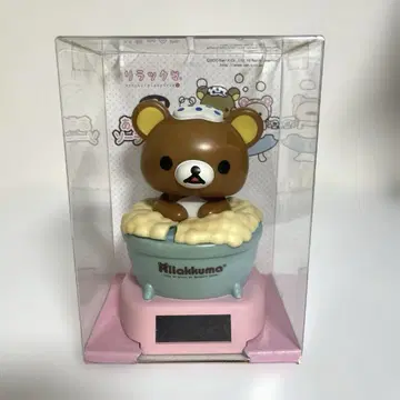 리락쿠마 거품 목욕탕 솔라 마스코트