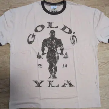 YONGLA x GOLD'S GYM 티셔츠