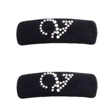 헤어핀 thevirgins bijou V velvet hairpin
