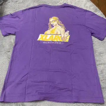 XLARGE 퍼플 티셔츠 M
