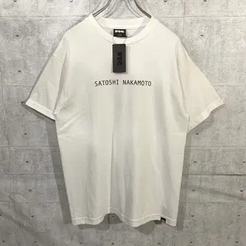 택 포함 미사용품 FTC satoshi nakamoto 셔츠