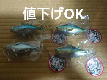 부르부르 참치 마스코트 피규어 x 4개