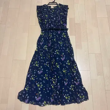 self-portrait 플라워 프린트 롱 원피스