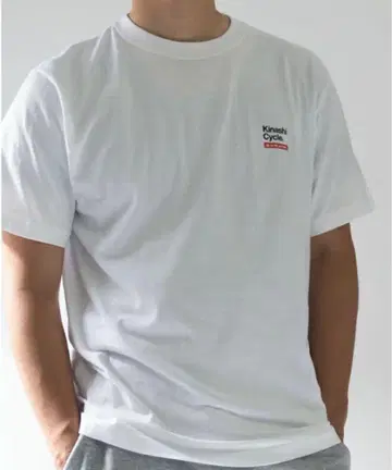 새상품 기나시 사이클 심플 로고 T셔츠 XL