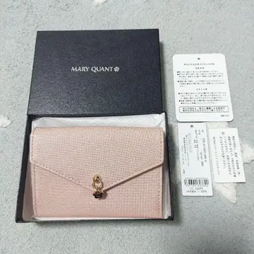 MARY QUANT 핑크 카드 케이스