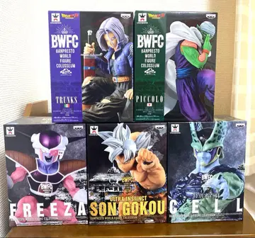 드래곤볼 BWFC 피규어 세트